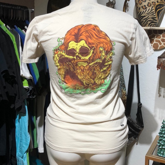 Billabong skeleton surfing shirt Clearance